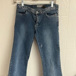 Womens buffalo flare jeans with gems size 28